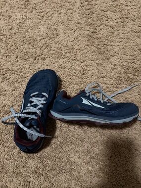 Altra Women's Navy altra lone peak 5 trail runners  Shoes